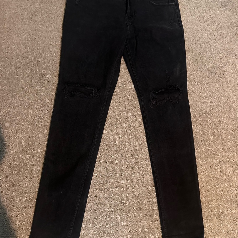 Hudson Jeans Men's Black Skinny Jeans